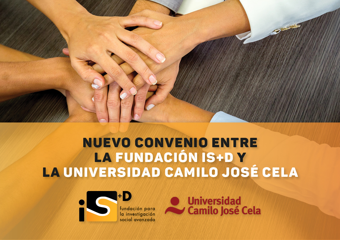 Nuevo Convenio de Colaboración entre la Fundación iS+D y la Universidad Camilo José Cela