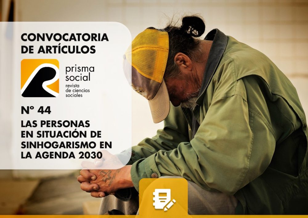 Revista Prisma Social - Nº 44 "Las personas en situación de sinhogarismo en la Agenda 2030"